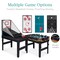 Best Choice Products 13-in-1 Combo Game Table Set w/ Ping Pong, Foosball, Basketball, Air Hockey, Archery